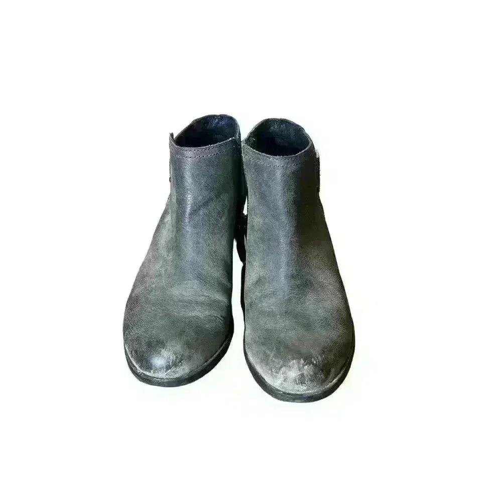 Sorel Lolla ankle boot booties size 7 taupe gray nl2267